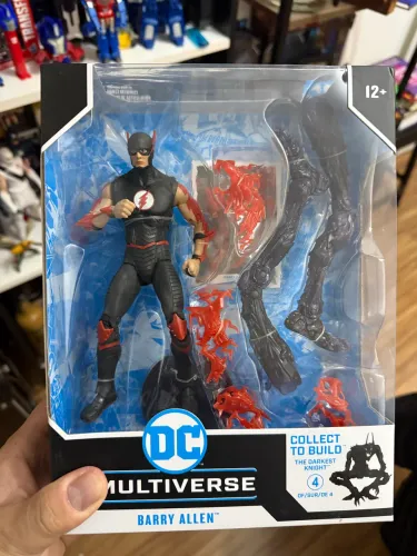 DC Multiverse Mcfarlane Barry Allen Flash lacrado