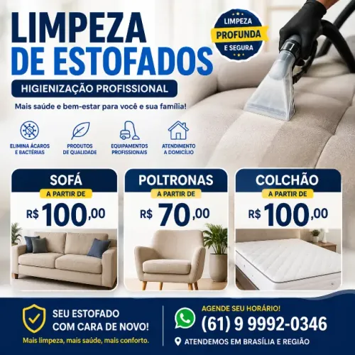 Limpeza a Seco de Sofás e Bancos de Carros