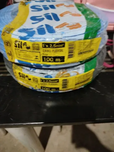 Fiação elétrica cabinho de 2,5 mm