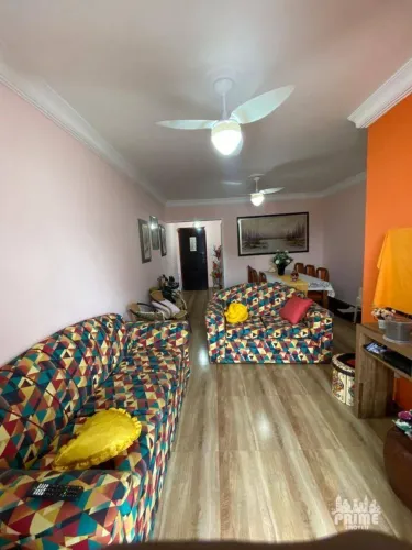 Apartamento com 2 dormitórios para alugar, 87 m² por R$ 3.952,00/mês - Tupi - Praia Grande