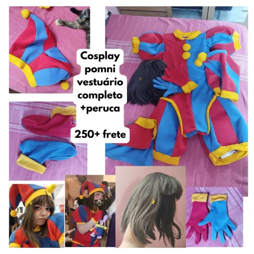 Cosplay Pomni digital Circus completo