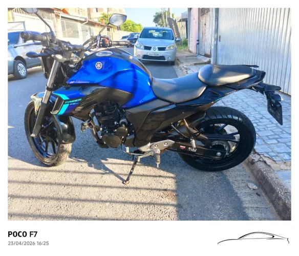 Yamaha Fazer 250 ABS 2024 - Azul | Baixa Quilometragem | Impecável