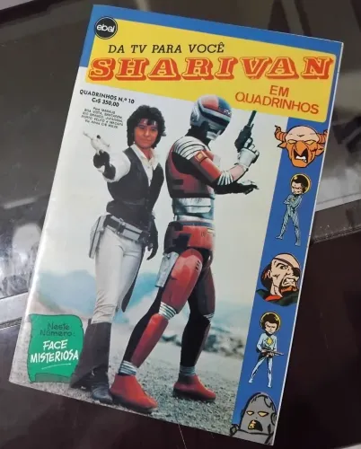 HQ Sharivan - Editora Ebal - Original Anos 90 - ESTADO DE BANCA