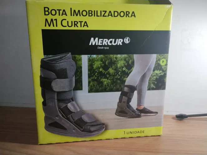 Bota imobilizadora Mecur - M1 Curta (32 a 35)