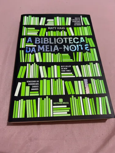 Livro A Biblioteca da Meia-Noite, de Matt Haig