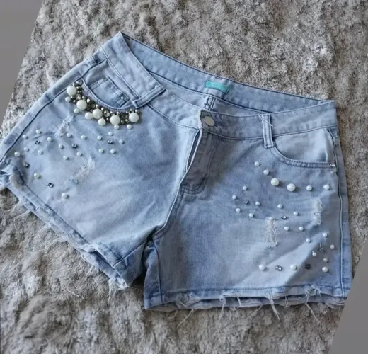 Shorts Jeans sem Lycra