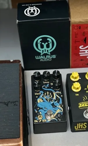 Pedal Walrus DeepSix V3 edição limitada