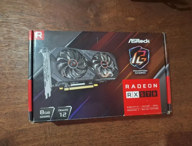 Placa de video Rx 570 8gb