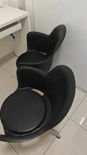 Cadeira de consultorio, escritorio e clinica recepção
