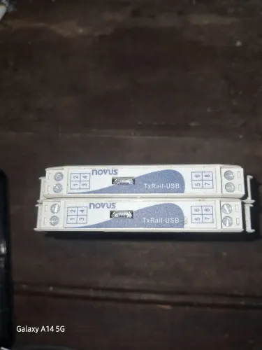 Transmissor de temperatura Novus txrail-usb