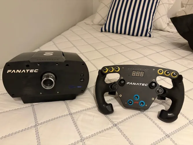 Fanatec CSL Elite + Aro formula V1