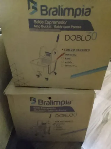 Balde espremedor de limpeza bralimpia 