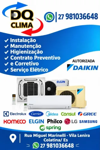 Inalação ar condicionado split