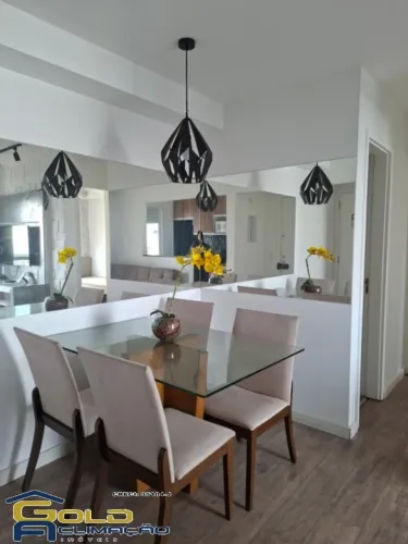 Apartamento MOBILIADO, 2 dormitórios com vaga - Condominio New Way - Rua do Glicério 301