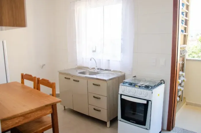Apartamento de 1 quarto (quitinete) Pantanal - Edu Vieira em frente a Eletrosul