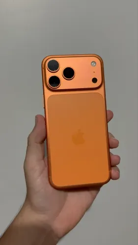 iPhone 17 Pro Max 256gb Laranja seminovo garantia Apple 8 meses