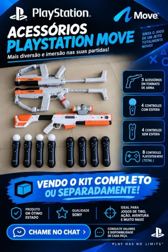 Acessórios PlayStation Move