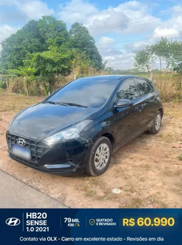 Hyundai HB20 Sense 1.0 Flex 12V MEC 2021
