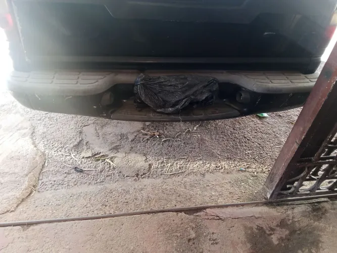 Parachoque traseiro S10 Pitbull completo