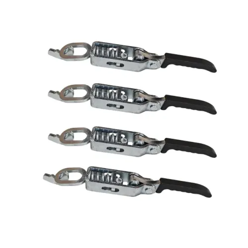 Fecho Mola - Trava Tampa Carrocerias - Trinco Pressão Carroceria Facchini - (Kit) 04 Peças