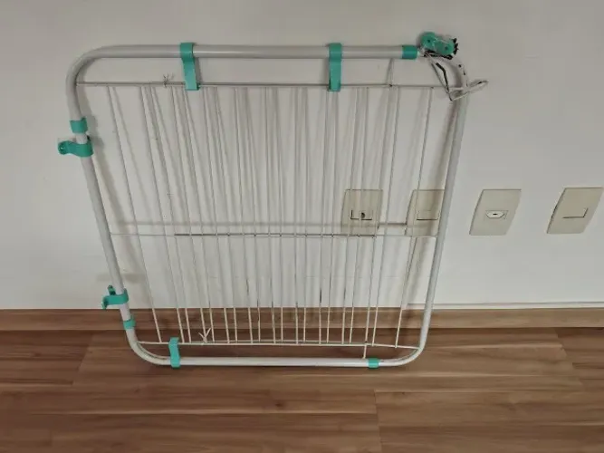 Portão Expansivo Proteção Criança Cão Pet De 70 A 115 Cm