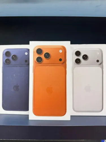 iPhone 17 Pro Max 256GB AZUL E LARANJA Novo Lacrado Garantia Apple Troca e Parcelamento