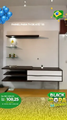 PAINEL PARA TV DE ATÉ "55