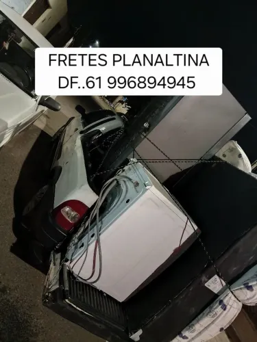 FAÇO FRETES  E PEQUENAS MUDANÇAS PLANALTINA DF 