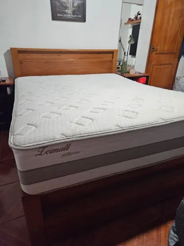 Colchão Queen Zematt Eco Espuma - Molas Ensacadas