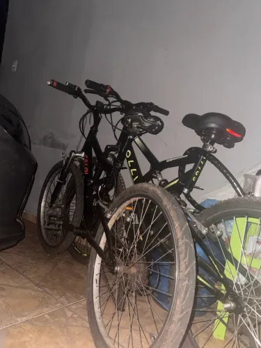 Duas Bicicletas Caloi Aro 24 + Colli gps full suspension Aro 26