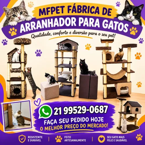 Arranhador para gato Fábrica Mfpet 