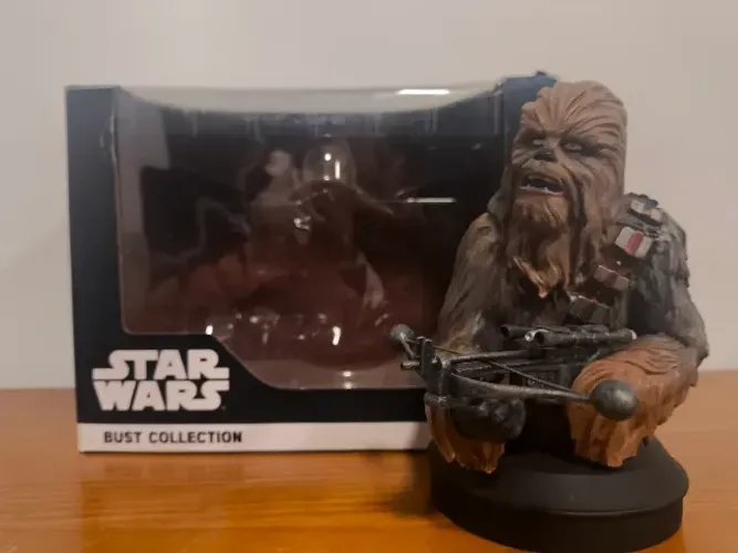 Star Wars Busto de Coleção De Agostini - CHEWBACCA (acompanha caixa e revista)