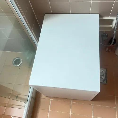 Caixa MDF para esconder bidê