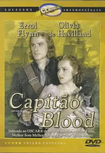 CAPITÃO BLOOD Errol Flynn DVD