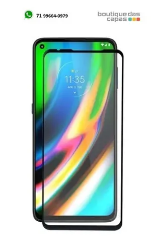Película De Vidro 3d Motorola Moto G9 Plus,moto g9 play g9 power cobre toda a tela