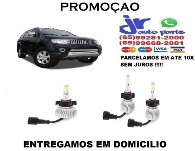Ultra LED (Milha) Pajeiro Dakar 6000K 12V 24V