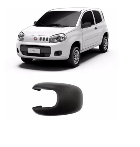 Capa Retrovisor Uno 2010 2011 2012 2013 2014 2015 16 18 19 20 Preto valor unitario