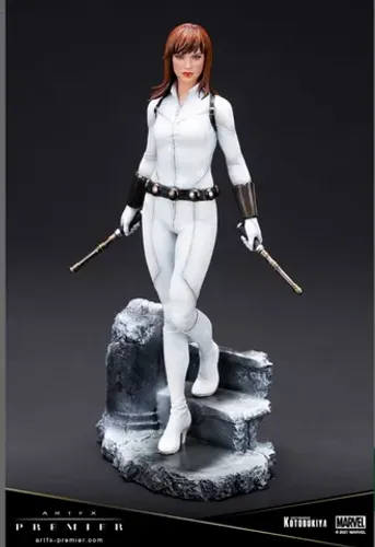 Black Widow Premier Kotobukiya White Version 
