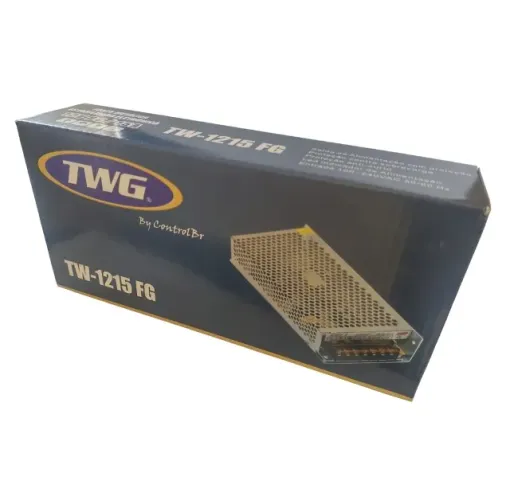 Fonte Chaveada Estabilizada 12V 15A Colméia, Bivolt 110v/220v Ideal para CFTV