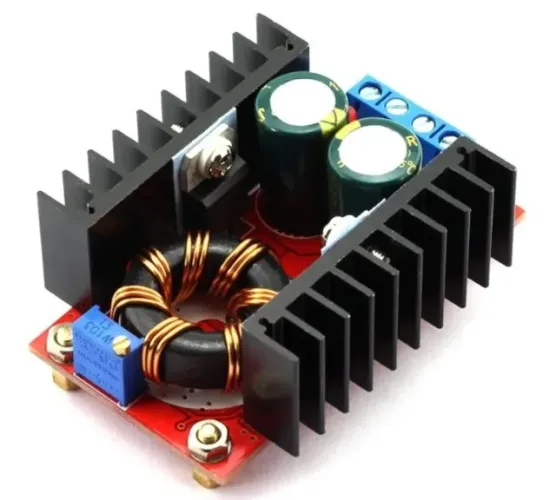 Conversor Dc Step-up Regulador Tensão 10a 150w De 12v A 35v Arduino Automação COD-AM460 