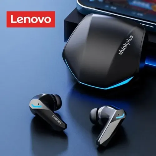 Lenovo Fone de Ouvido GM2 Pro sem Fio, Bluetooth 5.3, Chamadas em Alta Definição, Headset