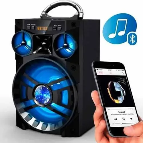 Caixa Caixinha Som Portátil Bluetooth Mp3 Usb Cartão Fm E13