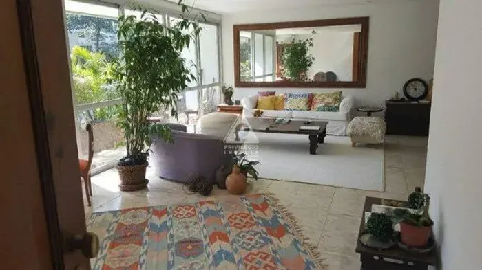 Apartamento 4 Quartos à Venda em São Conrado, 173m², 2 Vagas - Vista Montanha