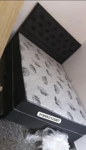 Cama box casal elegance! 
