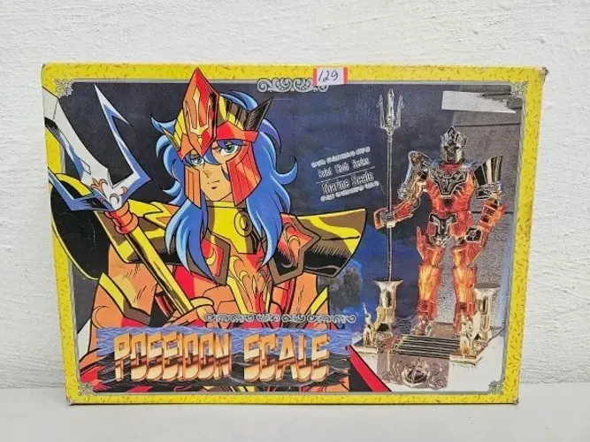 Boneco Poseidon Cavaleiros Do Zodíaco Warrion Saint Seiya