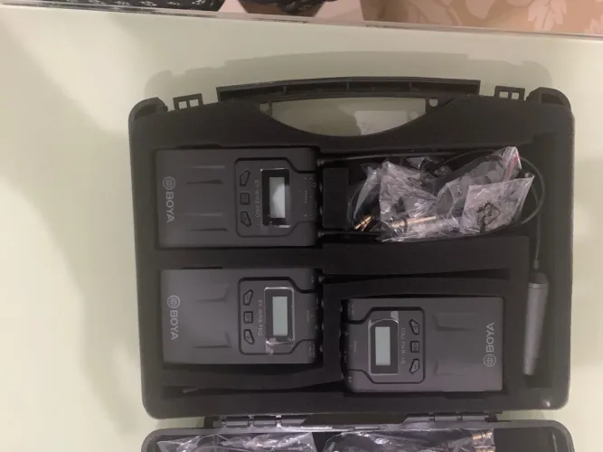 Kit de Microfones Sem Fio BOYA BY-WM8 PRO - Novo