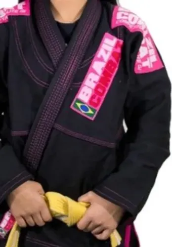Kimono Trançado de Jiu Jitsu Infantil Feminino