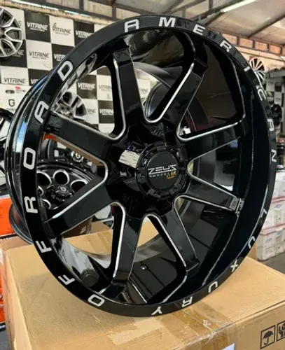 Rodas Zeus Aro 20"20x10 ET -12 8x165 Dodge RAM 2500 3500
