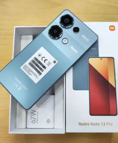 XIAOMI REDMI NOTE 13 PRO 8 DE RAM 256 GIGAS NOVO LACRADO COM GARANTIA. 