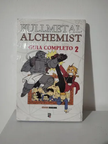 Mangá Fullmetal Alchemist 2 Guia oficial - Novo e Lacrado